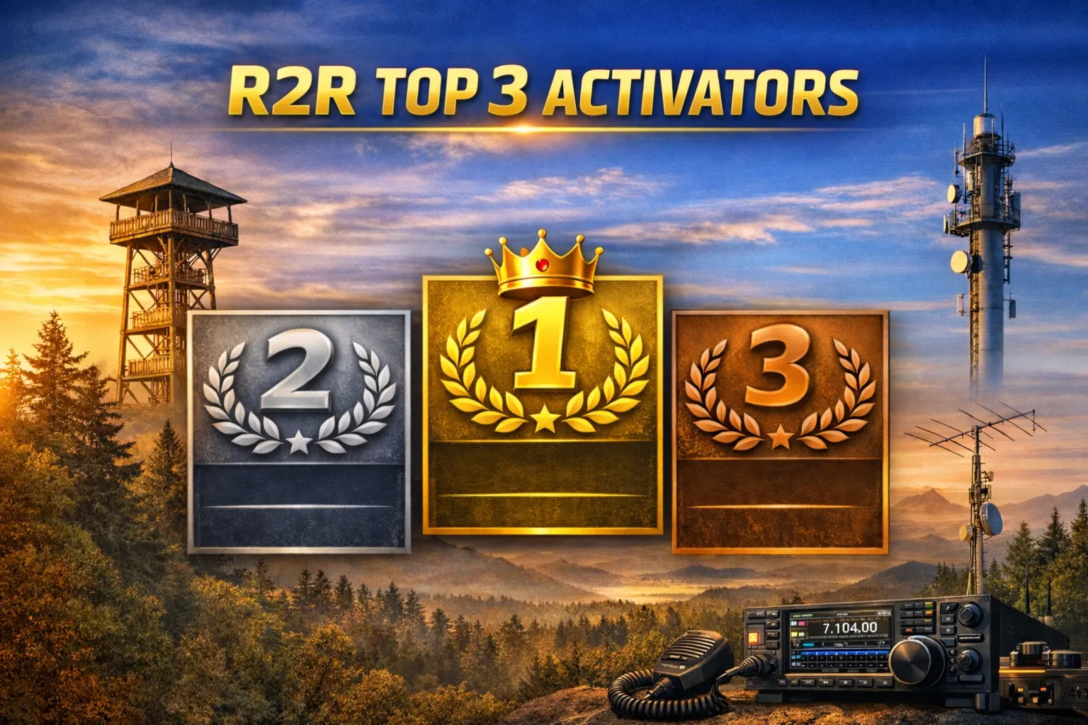 R2R TOP 3 aktivátoři